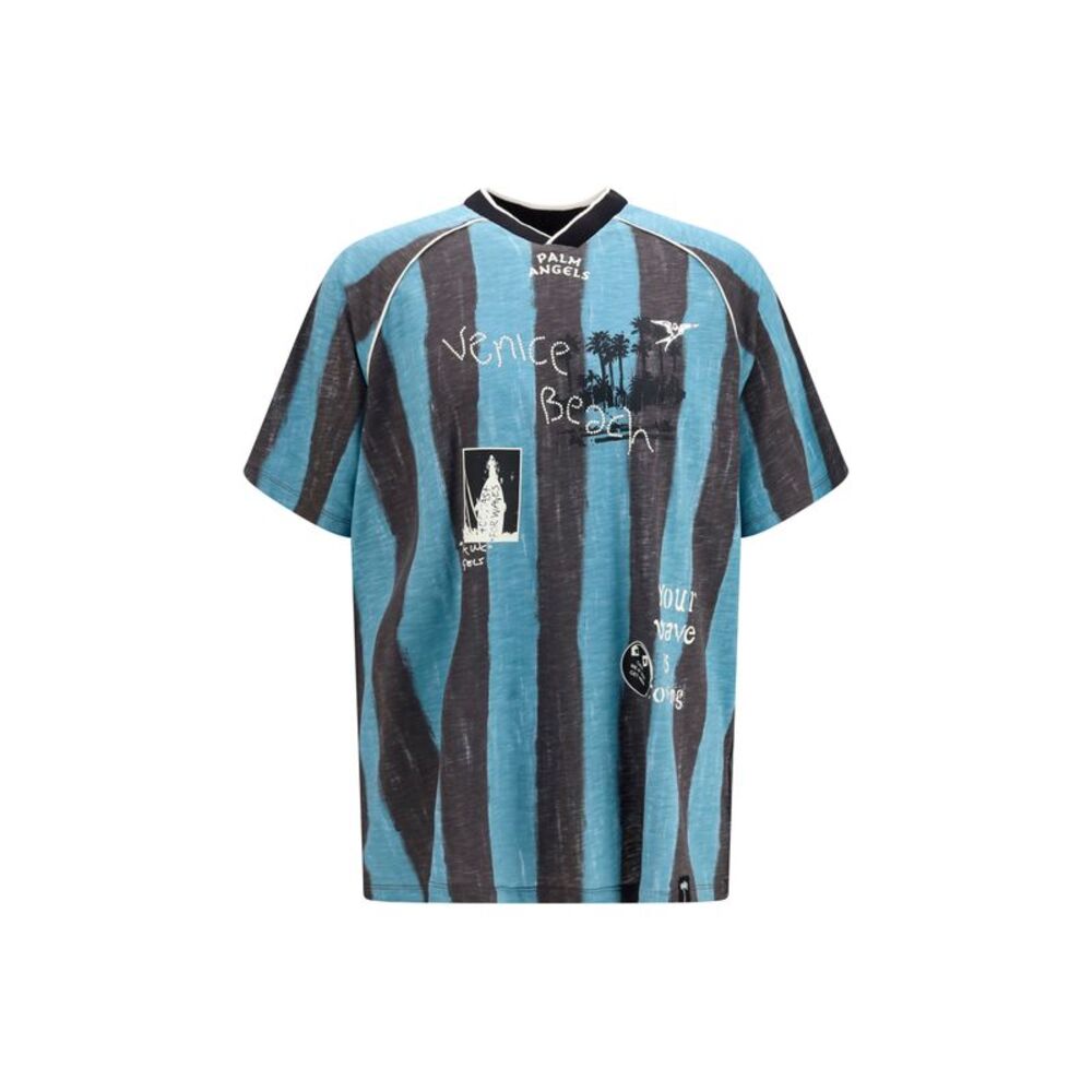 Palm Angels Men Soccer Cali T-Shirt